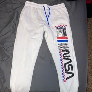 NASA sweatpants size medium